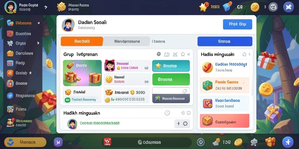 Komunitas aktif membuat pengalaman bermain lebih menyenangkan.