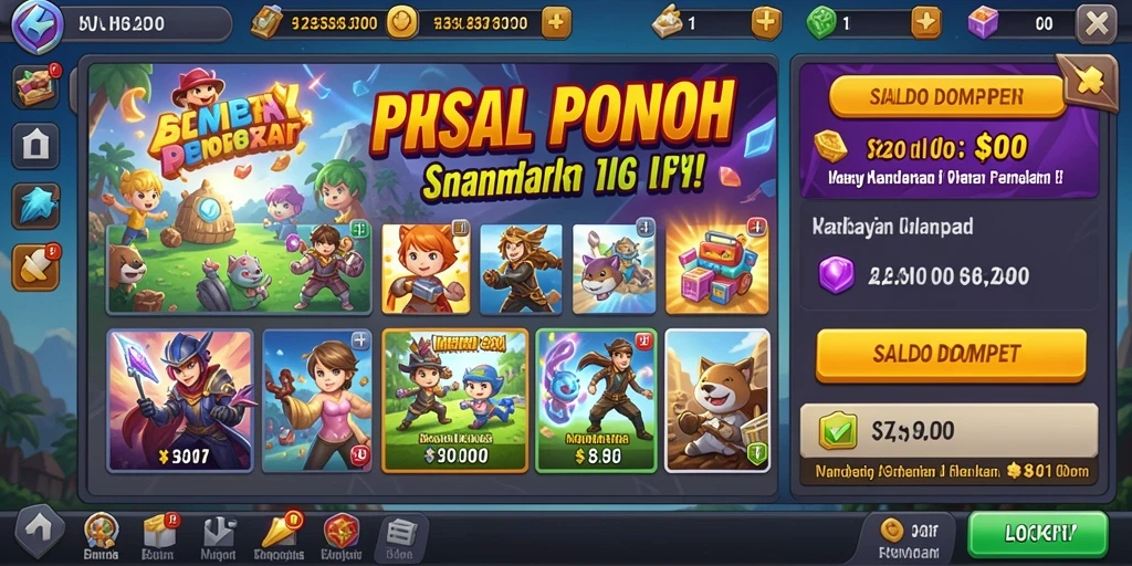 Interaksi sosial dengan pemain lain di leaderboard.