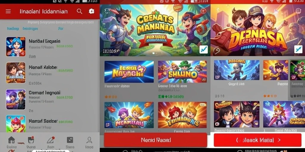 Fitur live game untuk sensasi bermain yang lebih nyata.