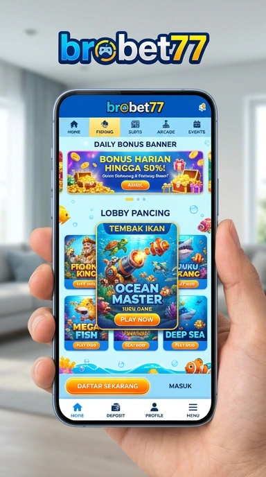 brobet77 — layar beranda